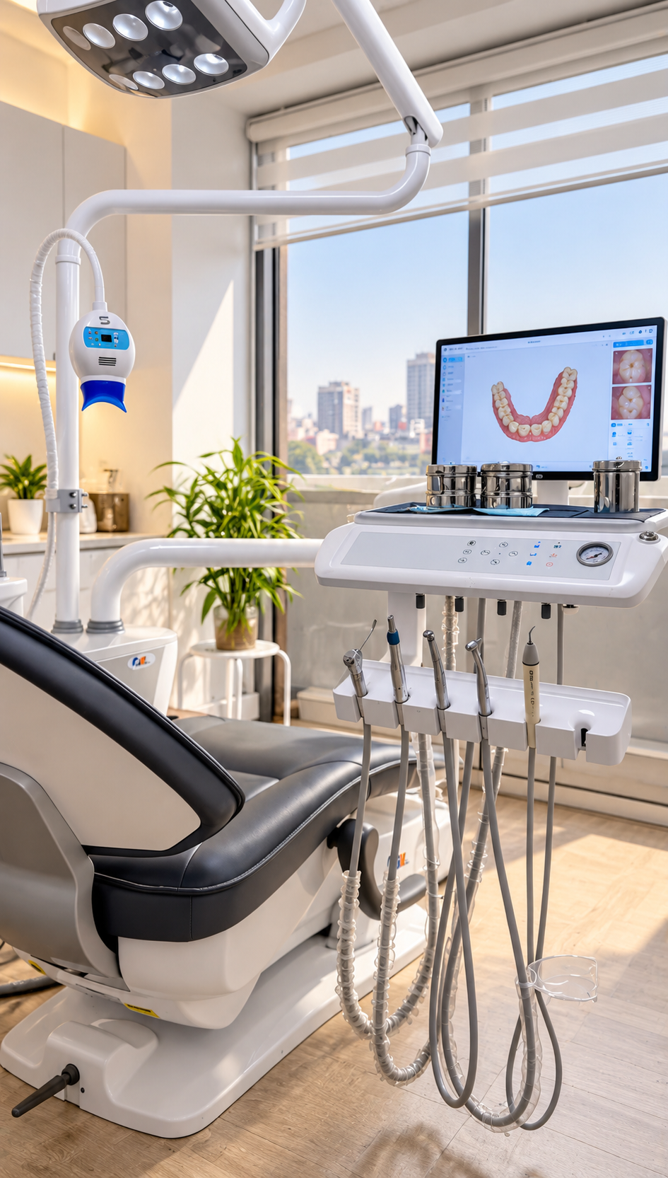 Sillón y equipamiento dental